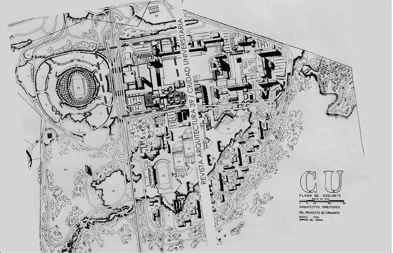 Master plan of CU.